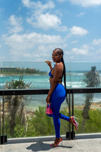 GYM SLUT Toney & Stephen pants set featuring matching athletic pants and top, casual and stylish activewear outfit.