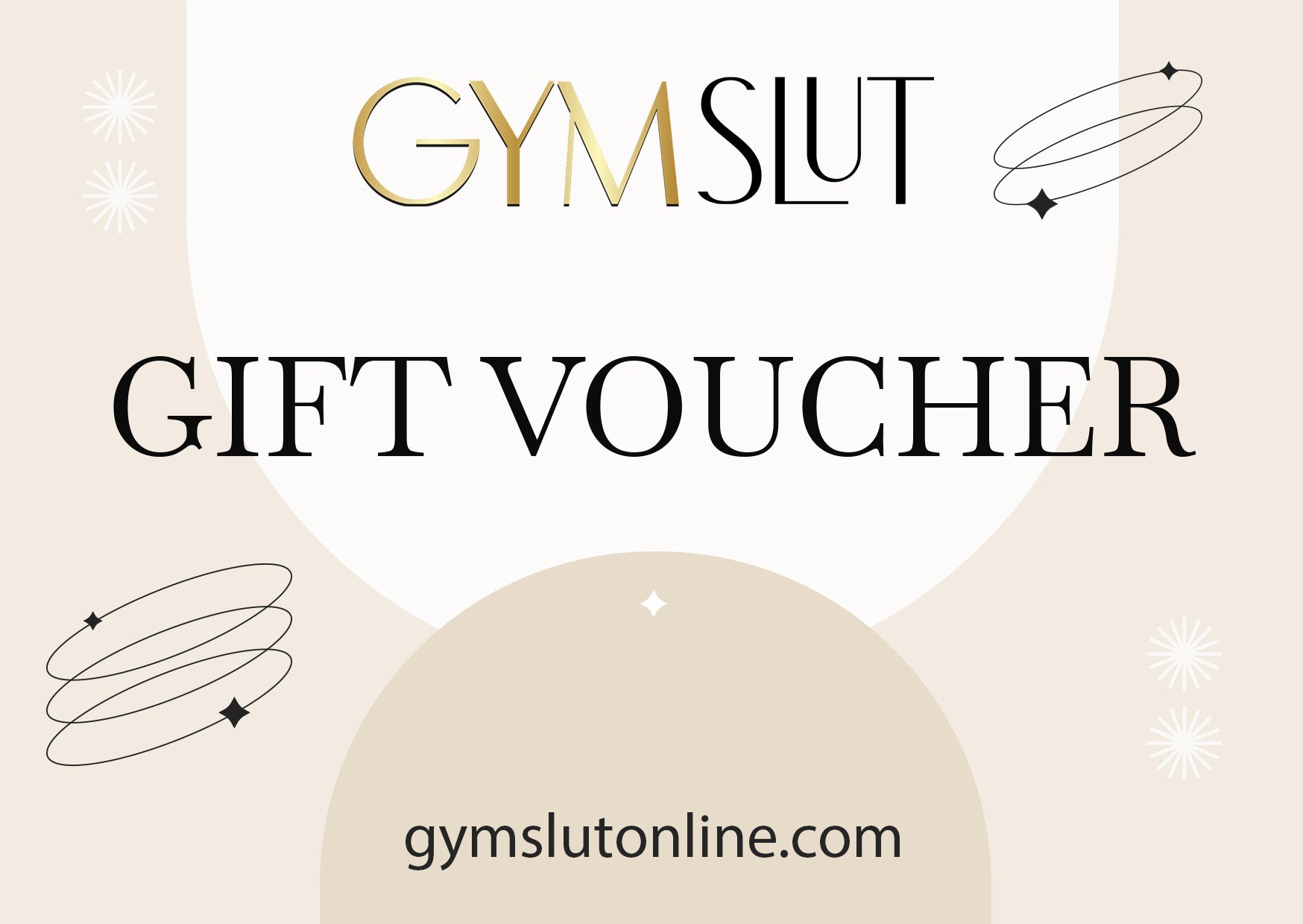 GYM SLUT GIFT CARD