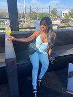 Kevin Jumpsuit - Light Blue